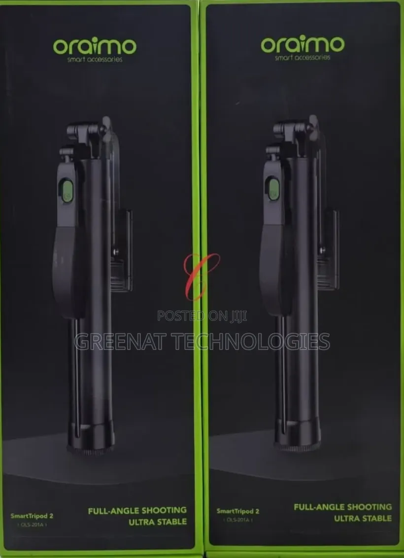 Oraimo Tripod 2 3-in-1 Selfie Stick + Tripod + Gimbal Remote