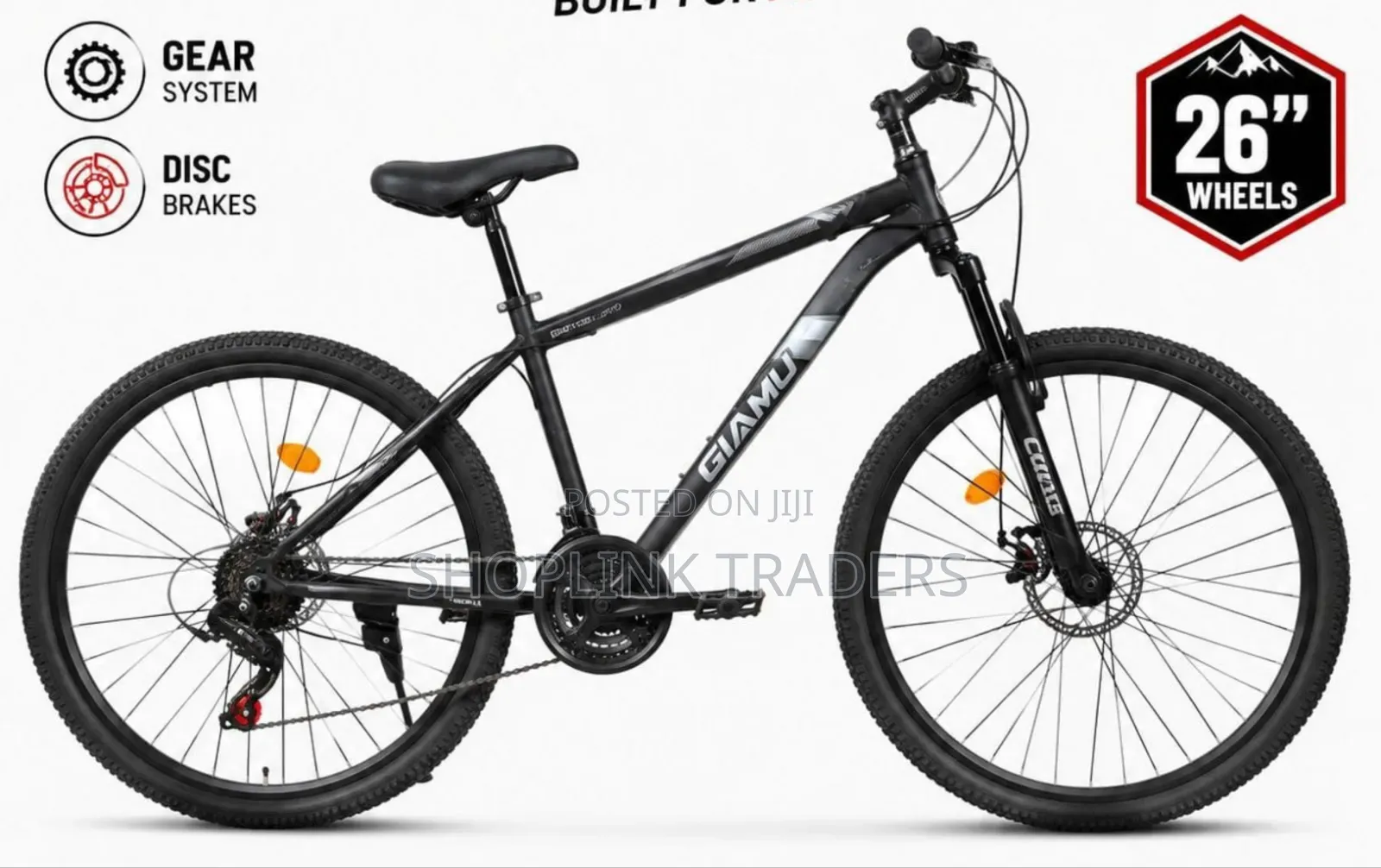 Mountain Bike Size 26 With Gear System