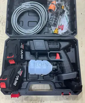 96VF Cordless High Pressure Car Washer With Dual Batteries Kit