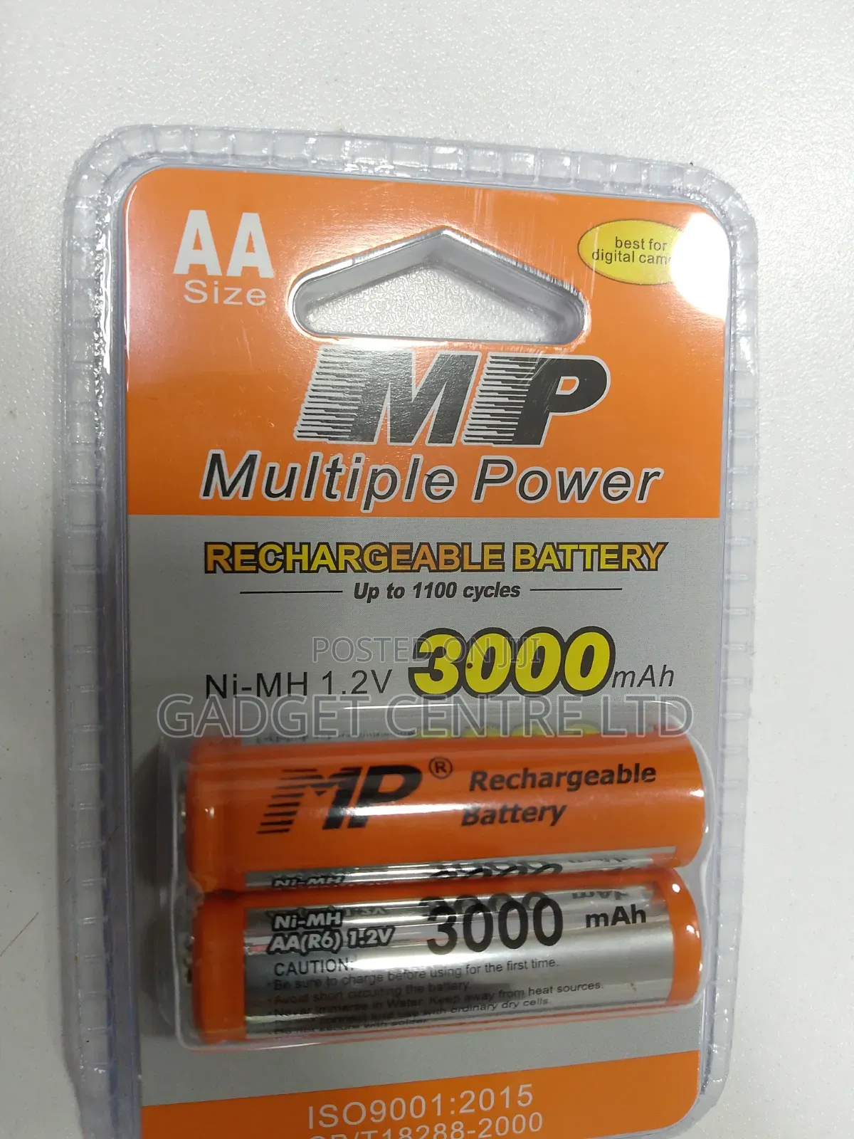 AA Mp Rechargeable Battery