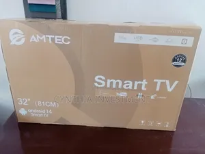 Amtec 32 Inch Smart Android Frameless TV