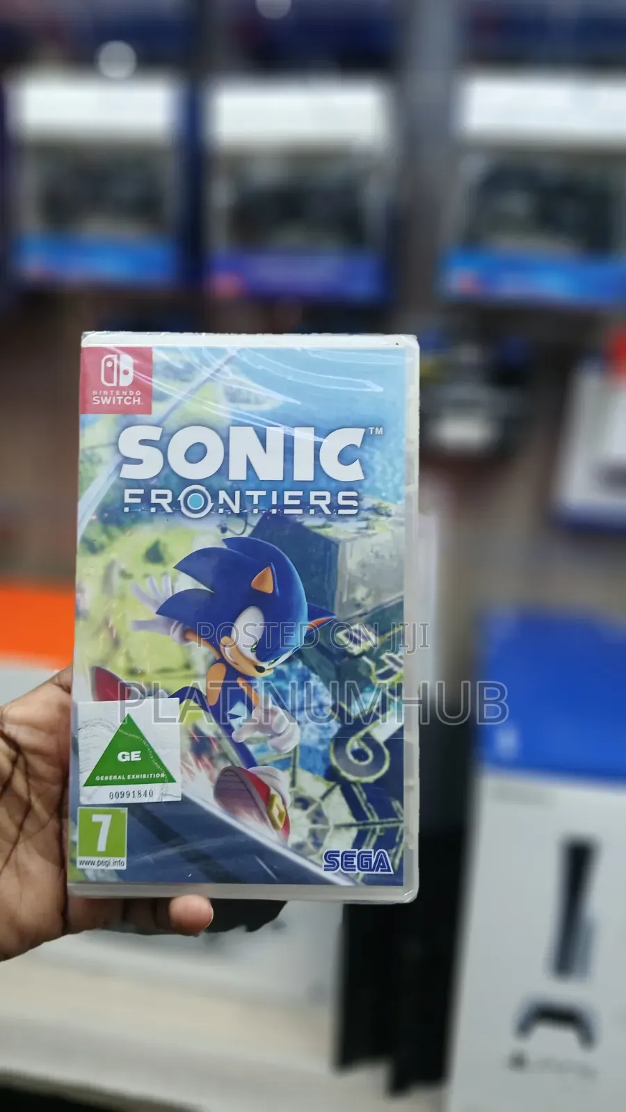 Sonic Frontiers Nintendo Switch Game