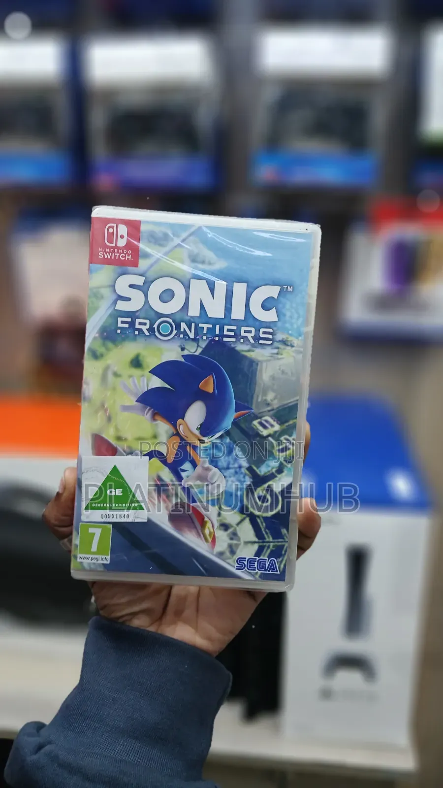 Sonic Frontiers Nintendo Switch Game