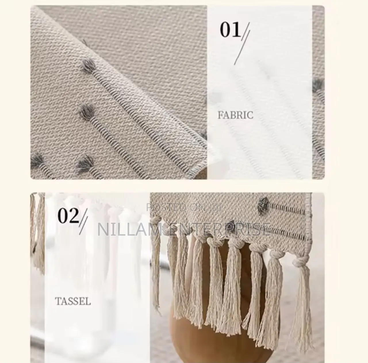 High Quality Matched Knotted Tassels Festival Table/ Runners.