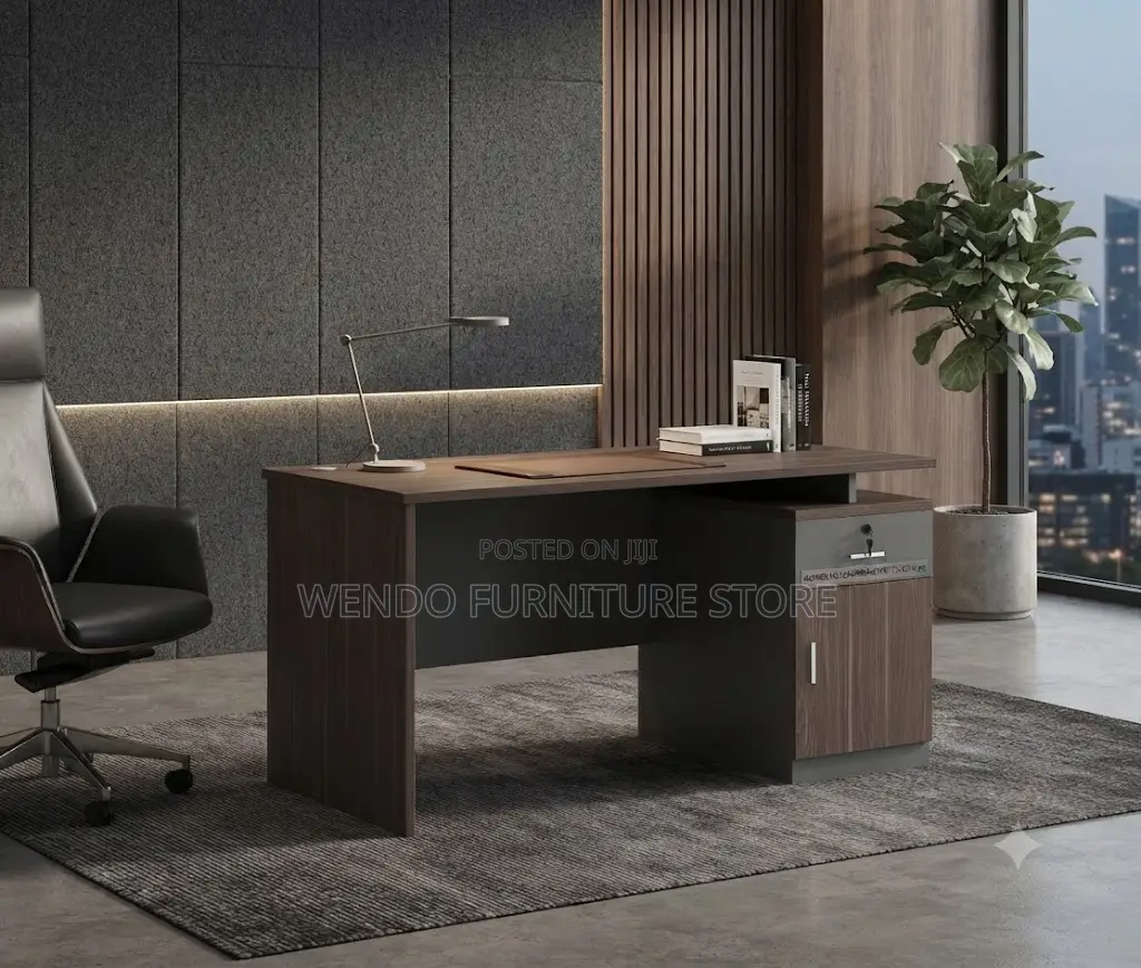 Office Desk; 1.4 Meter Executive Home Office Gentle Desk