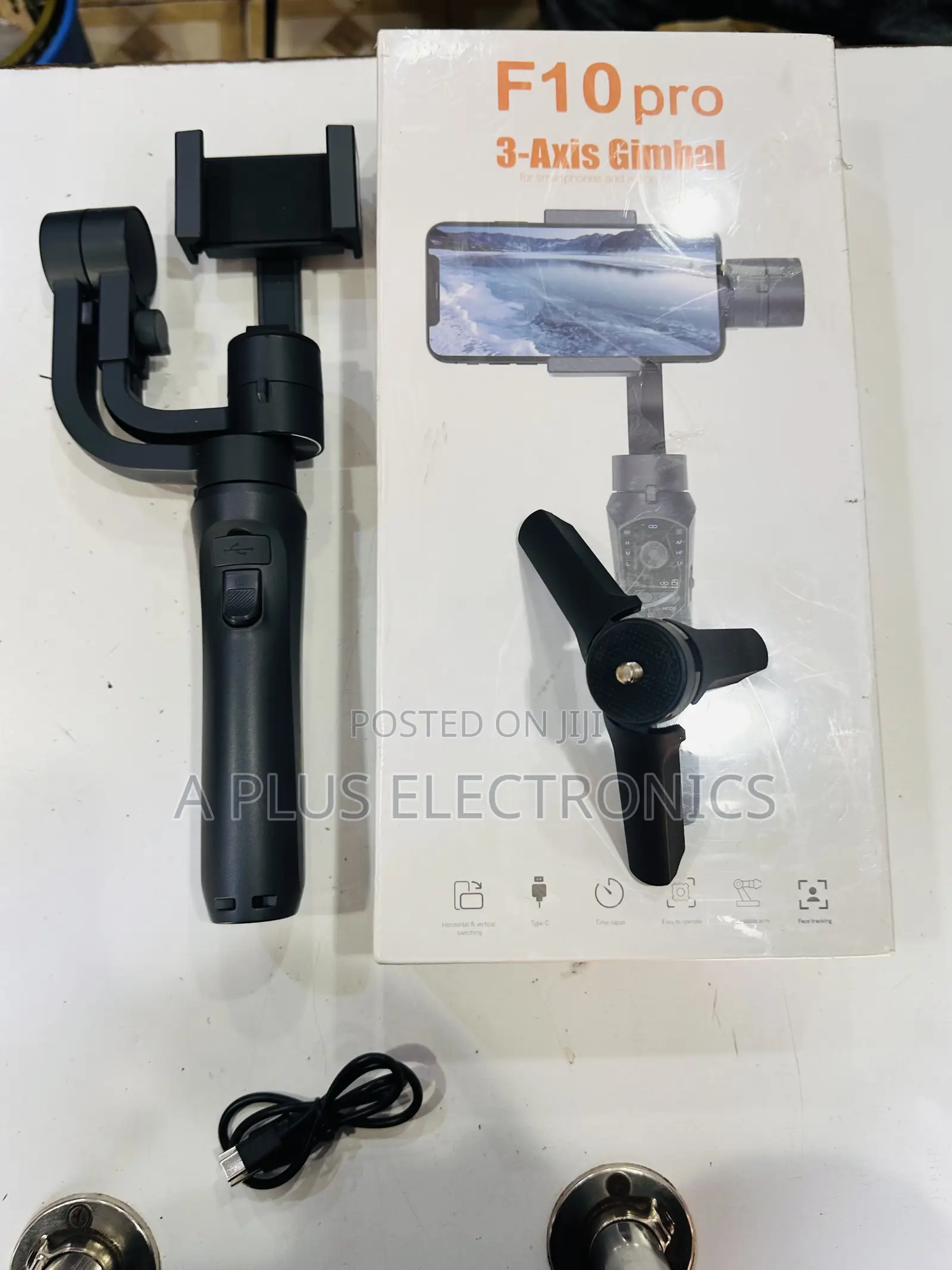F10 3 Axis Gimbal Foldable Smartphone Camera Stabilizer