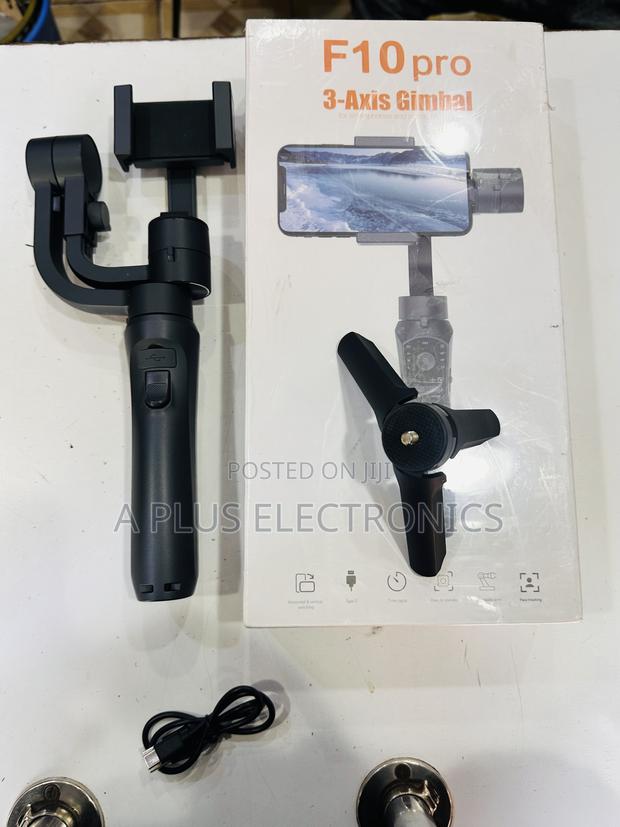 F10 3 Axis Gimbal Foldable Smartphone Camera Stabilizer - thumbnail 2