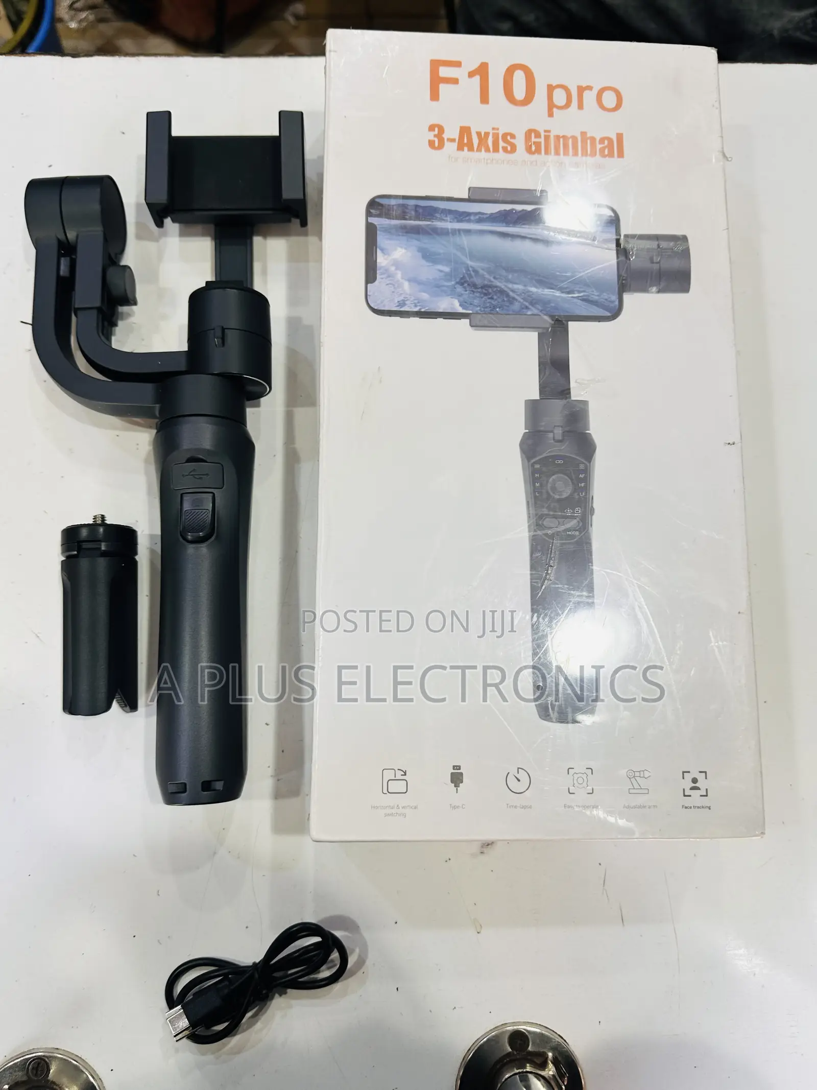 F10 3 Axis Gimbal Foldable Smartphone Camera Stabilizer