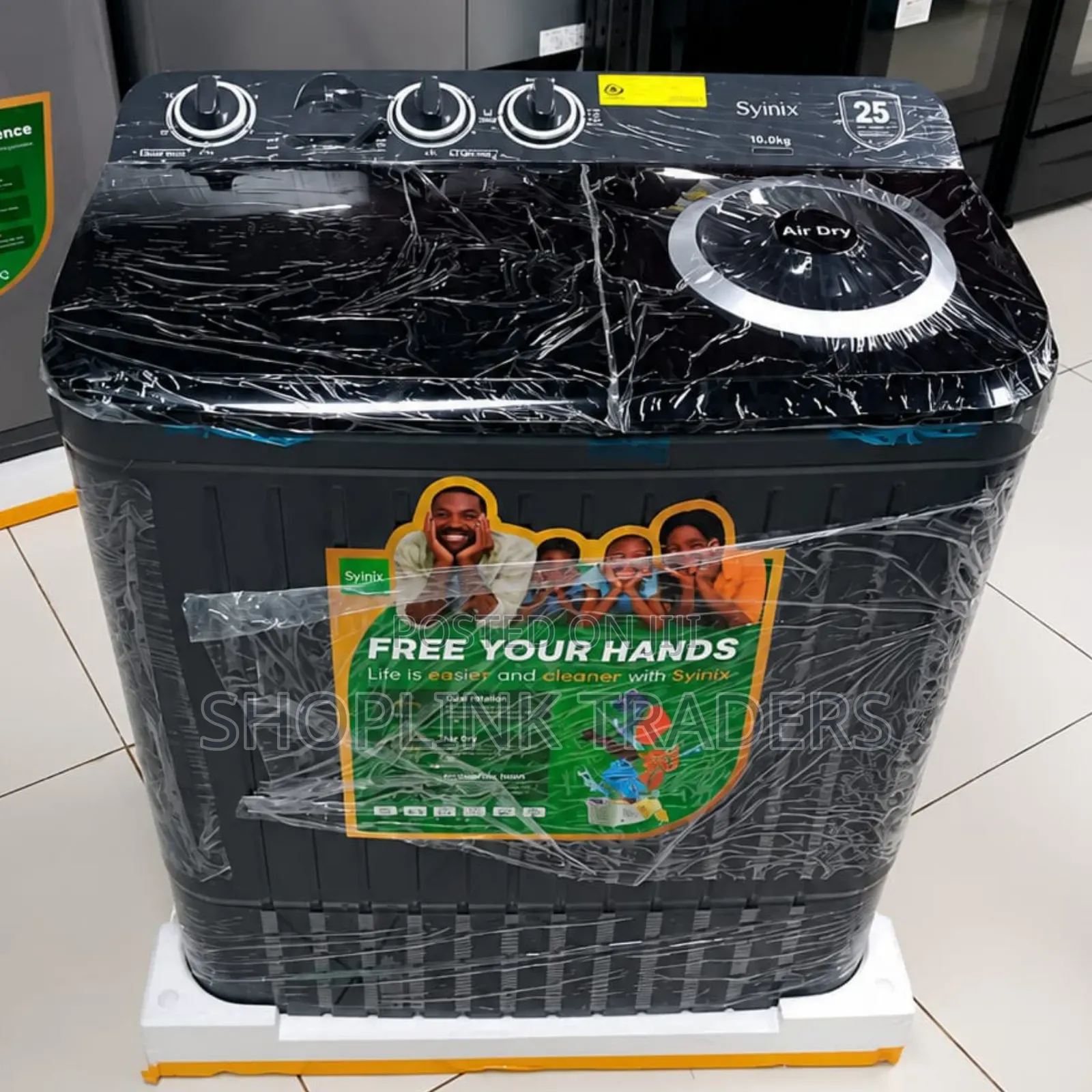Washing Machine Syinix 10 Kg Twin Tub