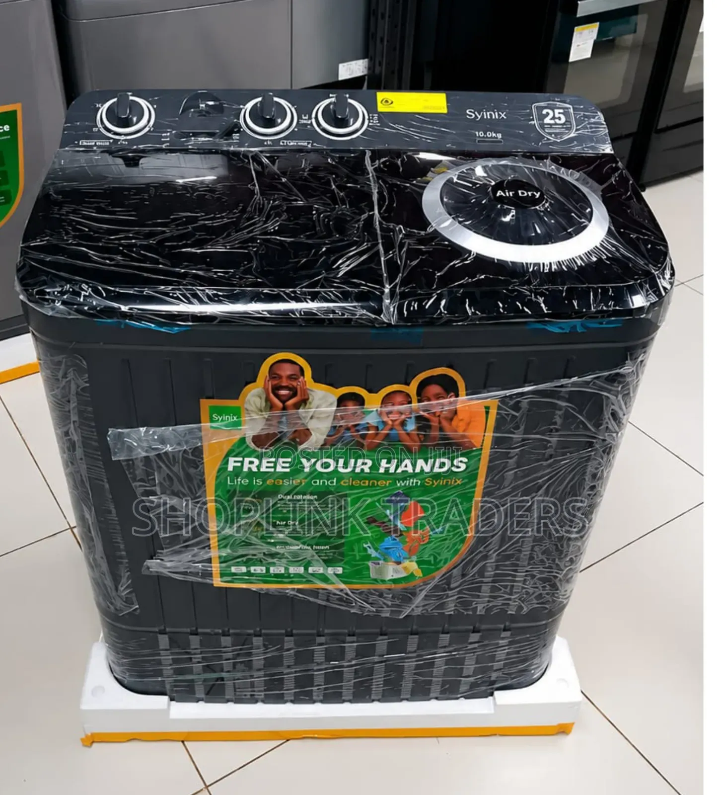 Washing Machine Syinix 10 Kg Twin Tub