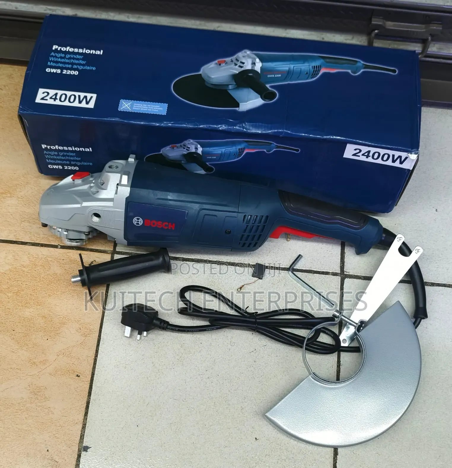 Bosch 9" Grinder/ Electric Angle Grinder 2400w
