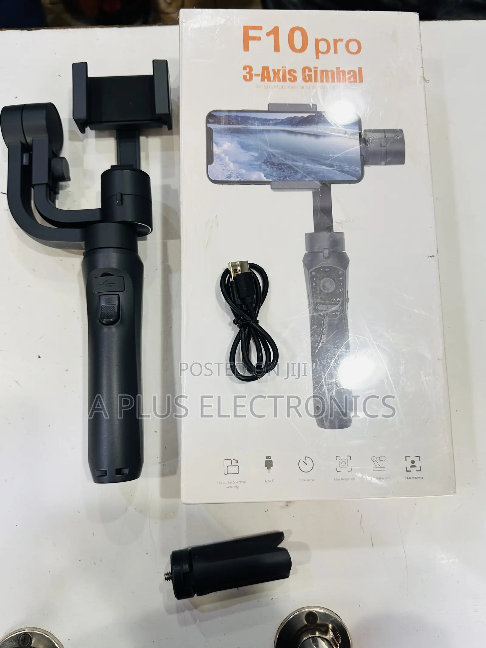 F10 3 Axis Gimbal Compact Foldable Video Stabilizer