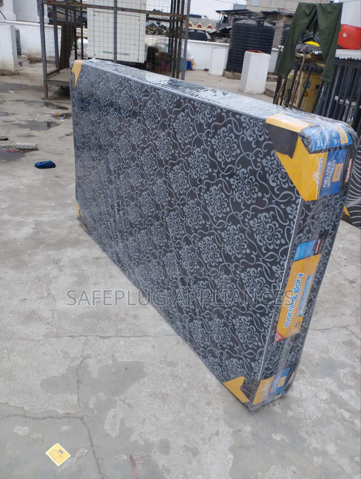 3.5x6 Morning Glory Deluxe 8 Inch Plain High Density Mattress