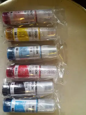 Epson 108 Cyan, Magenta Yellow Black Inks