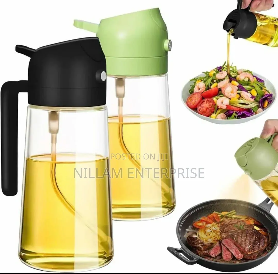 2 in 1 Oil Jar Sprayer Dispenser