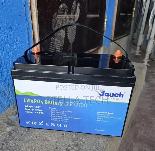 100Ah Jauch Lithium Phosphate Battery Lfp12100 - thumbnail 2