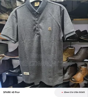 Quality Casual Cotton Short Sleeved Collar T Shirts Available