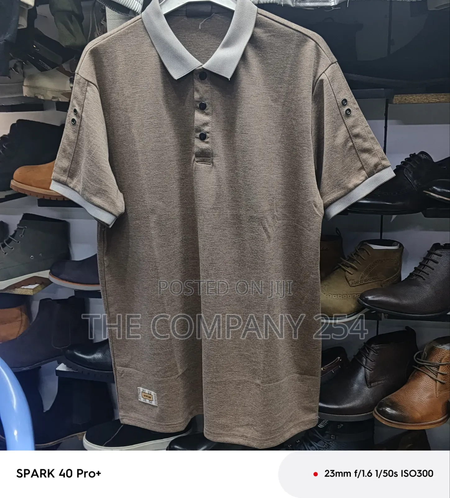 Quality Casual Cotton Short Sleeved Collar T Shirts Available