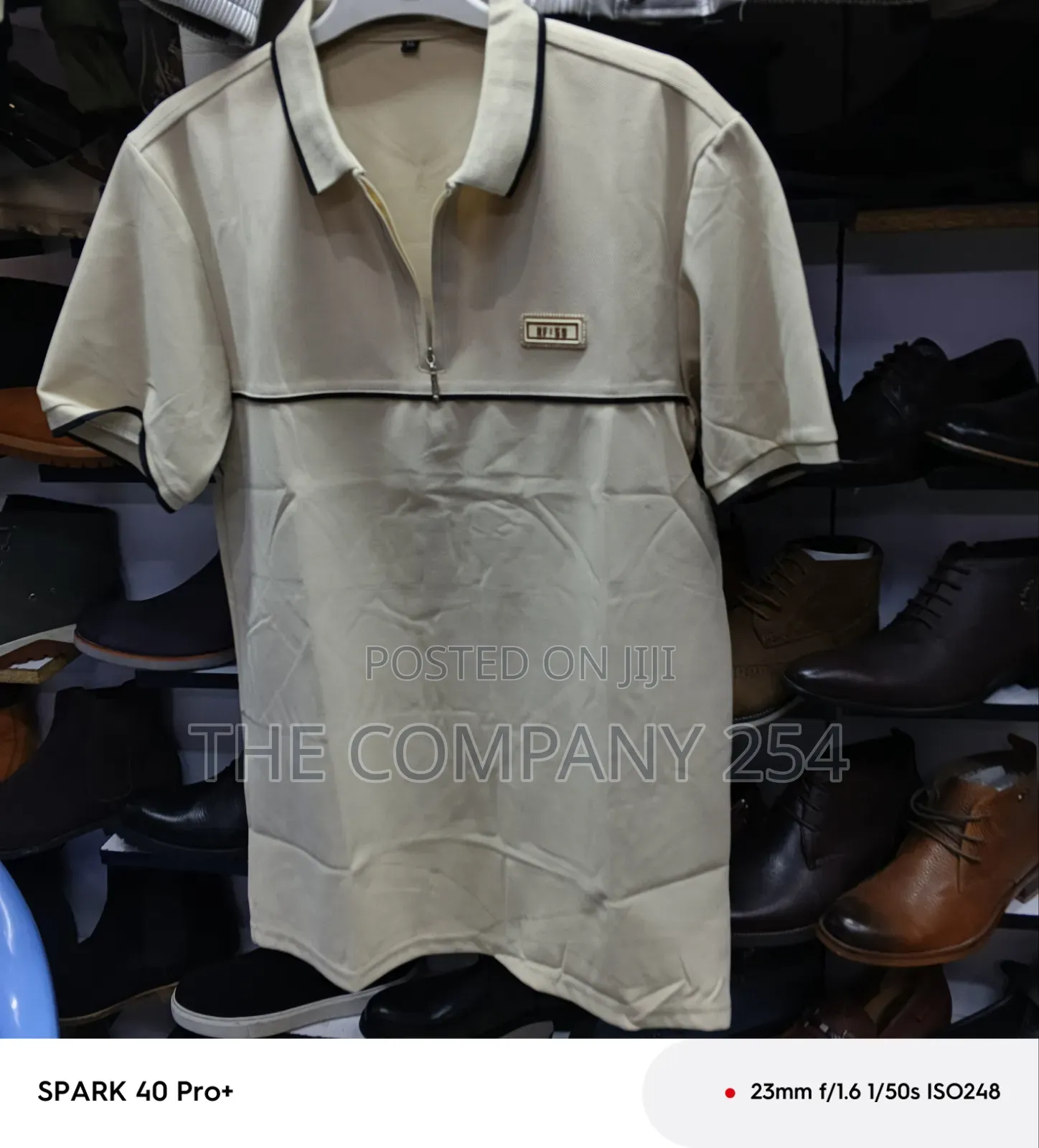Quality Casual Cotton Short Sleeved Collar T Shirts Available