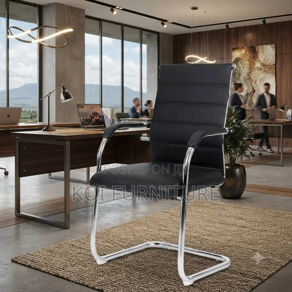 Office Chairs; High Back Executive Office Chair With Leather