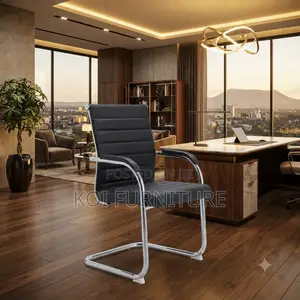 Office Chairs; High Back Executive Office Chair With Leather
