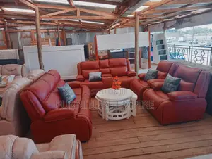Semi Recliner Sofa Set Comfortable Design