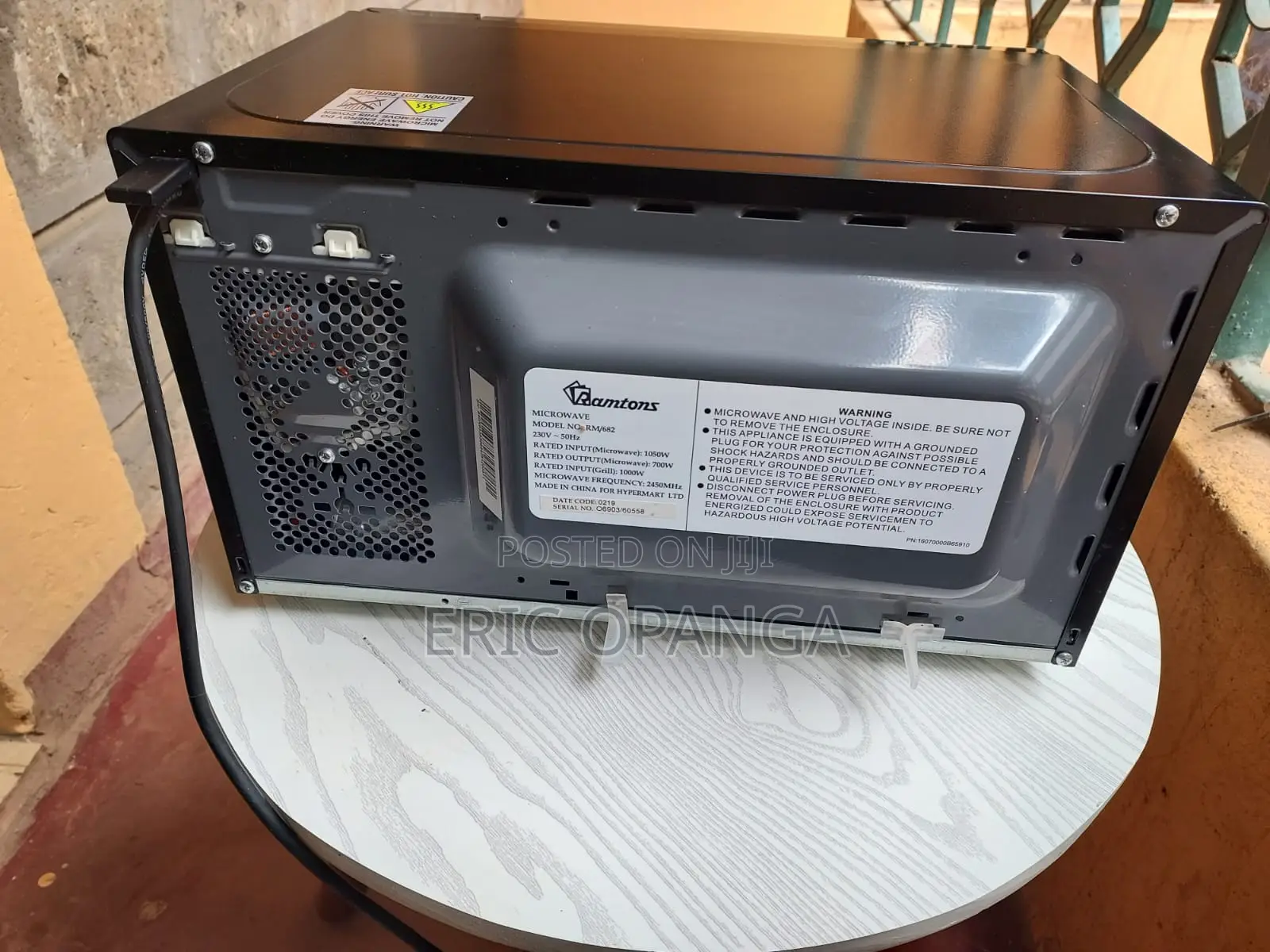 Ramtons Microwave Oven