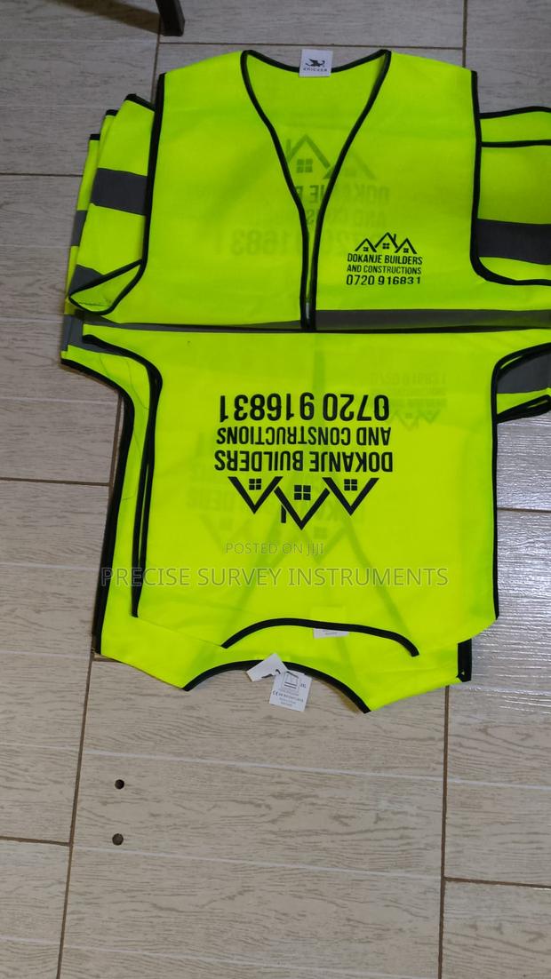Company Logo Reflective Safety Vest - main view