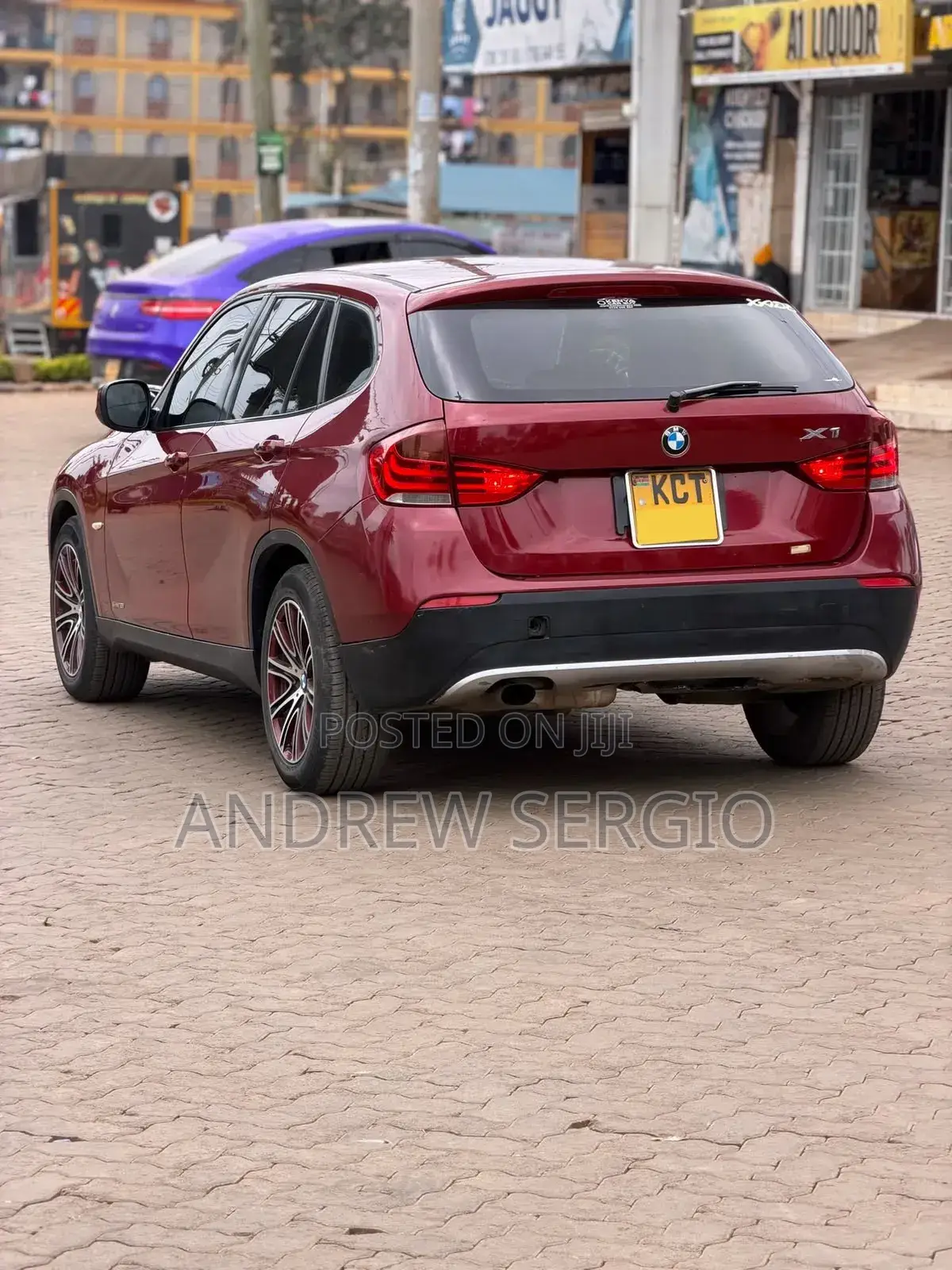 BMW X1 2011 Burgundy