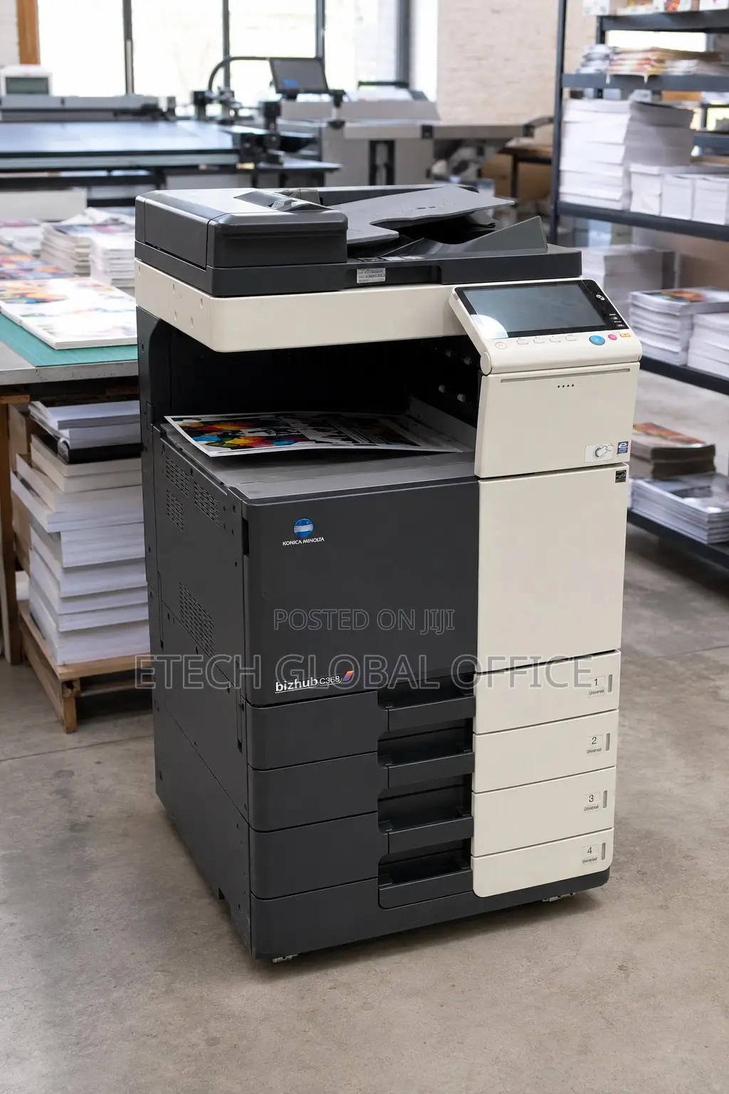 Konica Minolta C368 Duplex Photocopier and Scanner