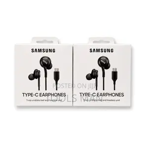 Samsung Type-C Earphones AKG Wired Earbuds in-Ear Headset Black