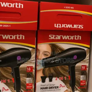 Starworth Hair Dryer – Fast Blow Dry Styling