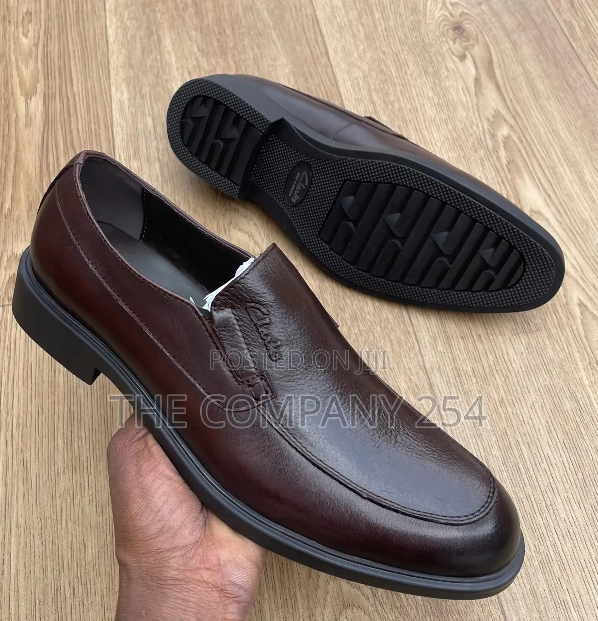 Quality Casual Leather Lowcut Slip on Laced Clarks Shoes