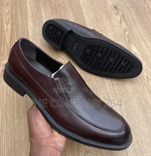 Quality Casual Leather Lowcut Slip on Laced Clarks Shoes