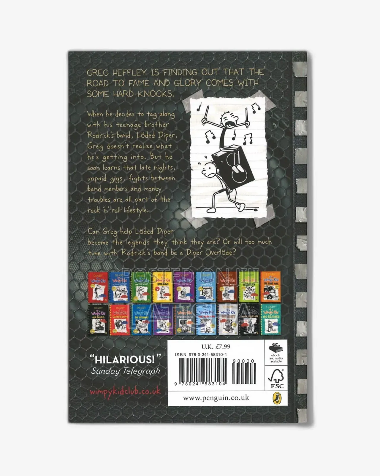 Diary of a Wimpy Kid,Diper Overlode