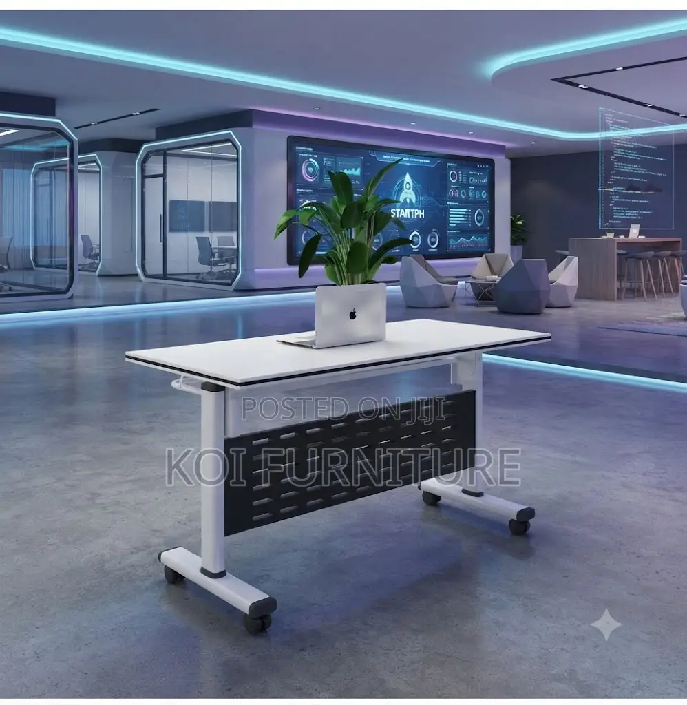 Office Desk; Foldable Home Office and Staff Meeting Tables