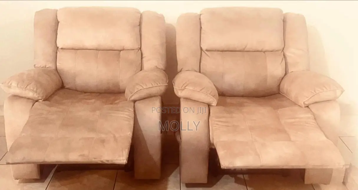 2 Large Single Recliner Seats @ Kshs.37,500 Each