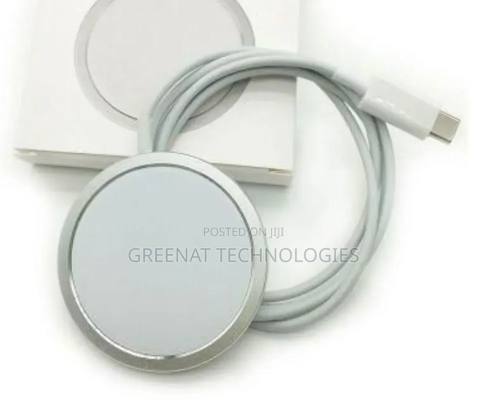 15W Magnetic Wireless Charger for iPhone - USB-A / Type-C Cable Option