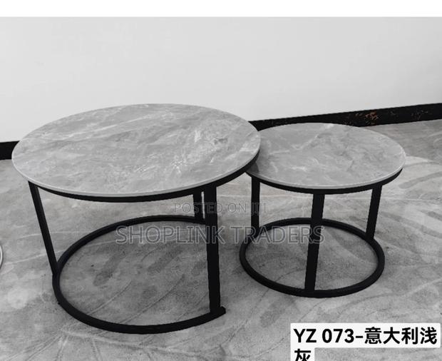 Nesting Table Puré Marble