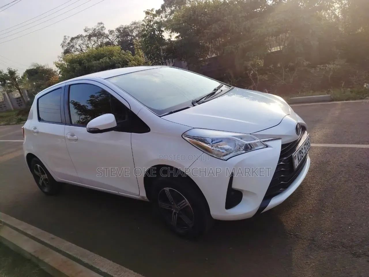 Toyota Vitz 2018 White