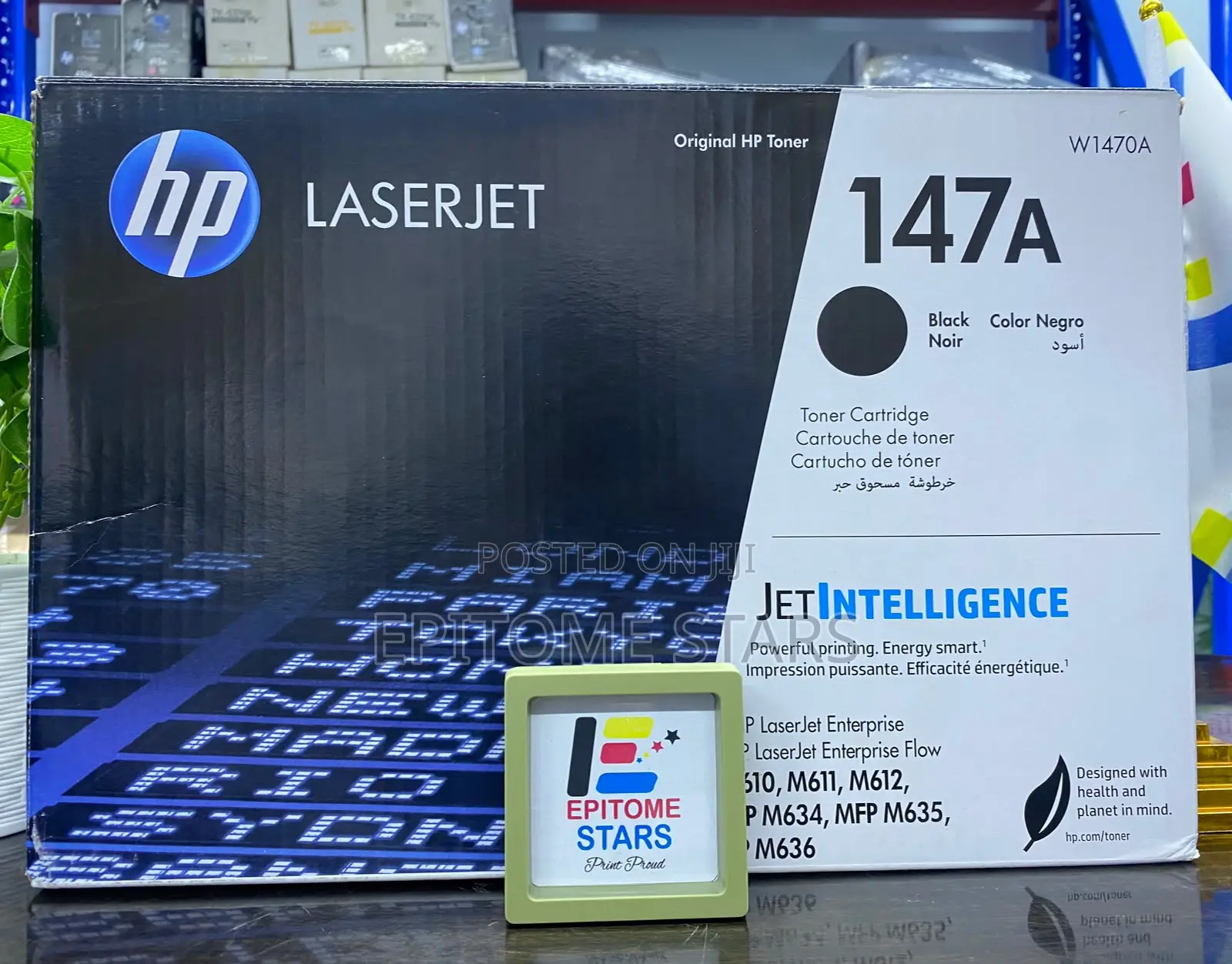 HP 147A Authentic LaserJet Black Toner Cartridge