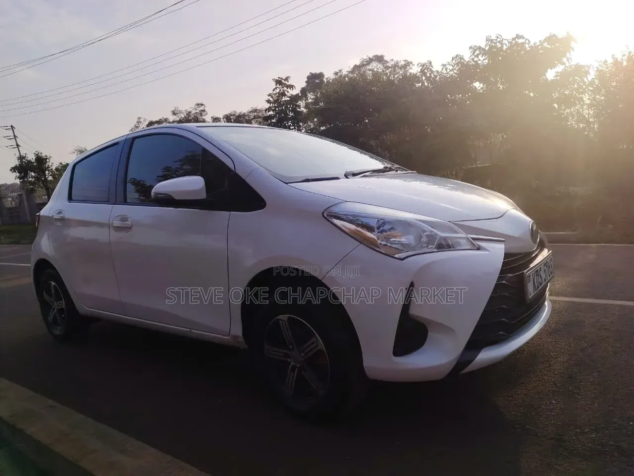 Toyota Vitz 2018 White