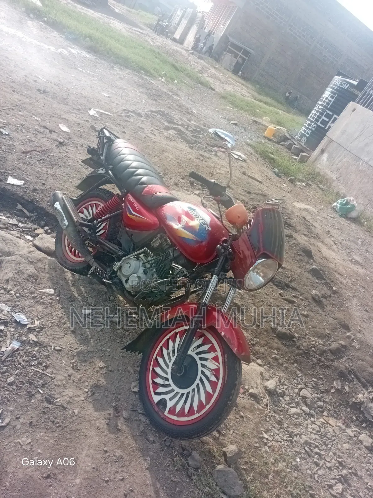 Bajaj Boxer 2021 Red