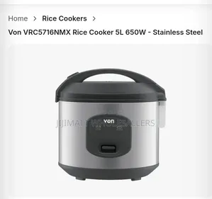 5 Litres Von Electric Rice Cooker
