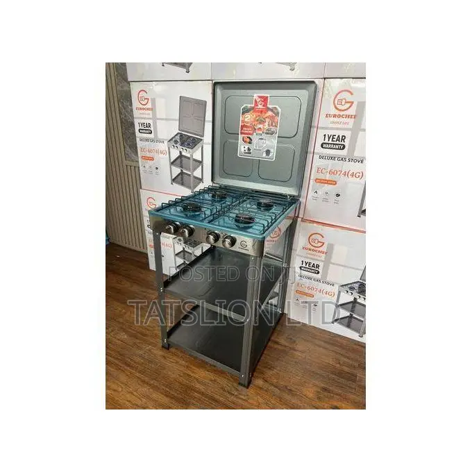 Eurochef Full Standing Cooker With Shelves