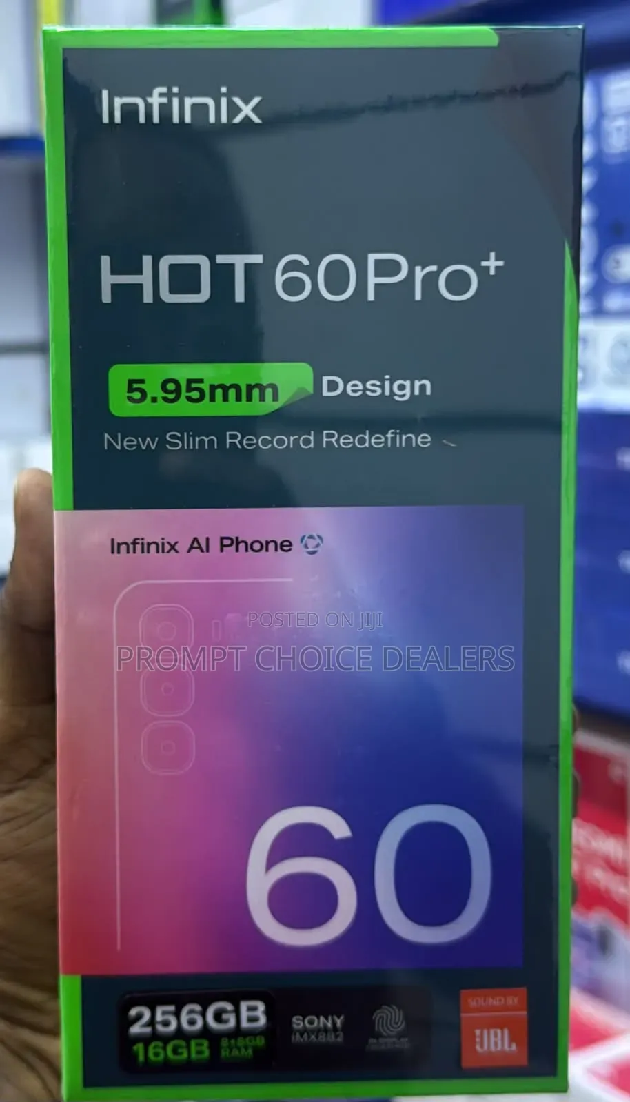 New Infinix Hot 60 Pro+ 128 GB Black