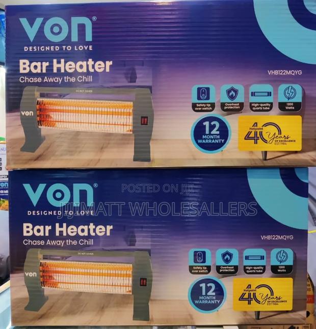 Von Quartz Bar Room Heater - thumbnail 2