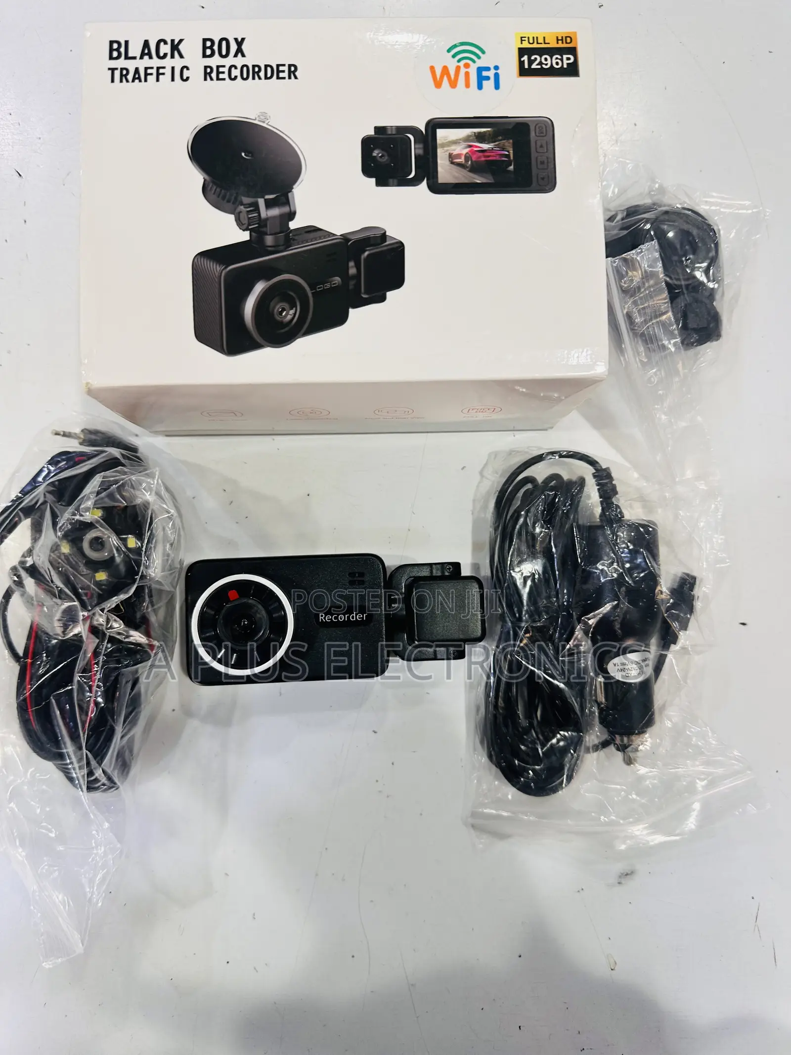 Blackbox Dash Camera 3 Lens S23 Vehicle Surveillance Camera