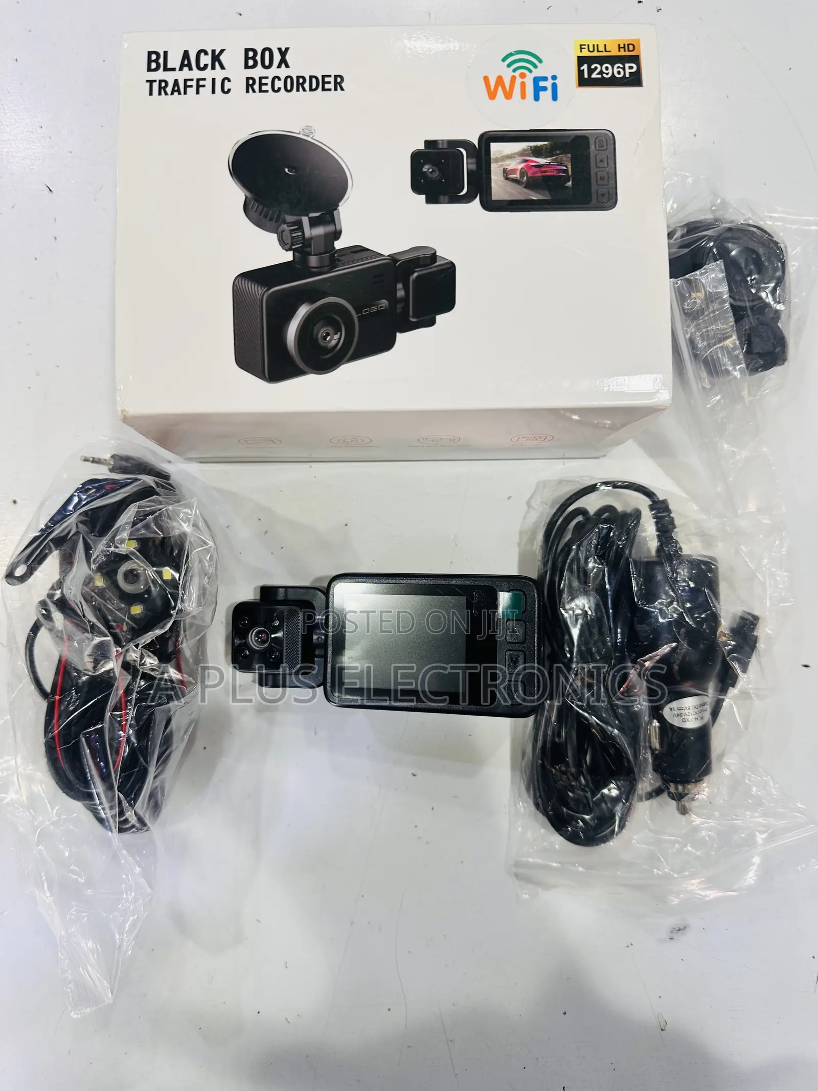 Blackbox Dash Camera 3 Lens S23 Vehicle Surveillance Camera