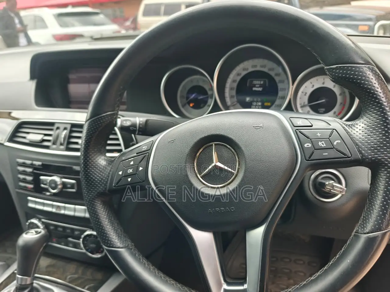 Mercedes-Benz C180 2014 Black